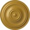 Ekena Millwork Traditional Ceiling Medallion (Fits Canopies up to 8 1/4"), 31 1/2"OD x 2 1/2"P, Iridescent Gold CM31TRIGS - alternate 1